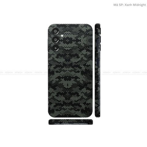 Dán Skin Galaxy A Series Vân Mamba Xanh | UVPT05