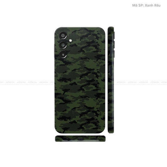 Dán Skin Galaxy A Series Vân Camo Urban Xanh Rêu | UVPT08