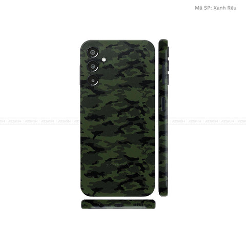 Dán Skin Galaxy A Series Vân Camo Urban Xanh Rêu | UVPT08