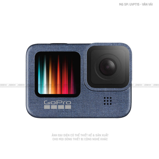 Dán Skin Máy Quay Gopro Vân Vải