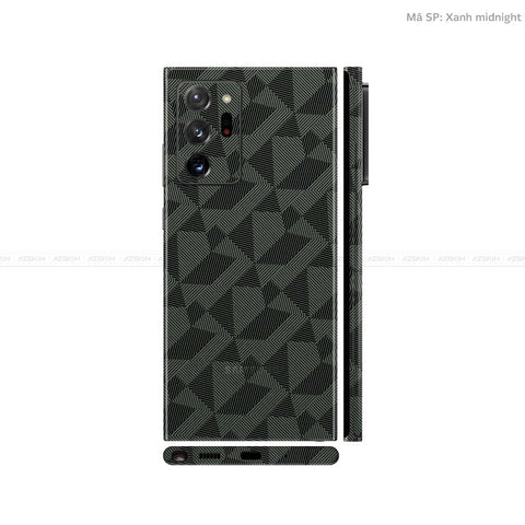 Dán Skin Galaxy Note 20 Series Vân Nordic Xanh | UVPT02