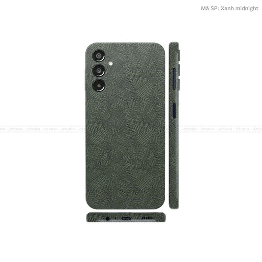 Dán Skin Galaxy A Series Vân Pattern AZ Xanh | UVPT06