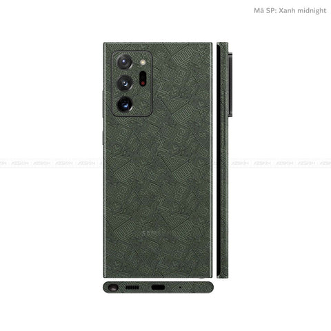 Dán Skin Galaxy Note 20 Series Vân Pattern AZ Xanh | UVPT06