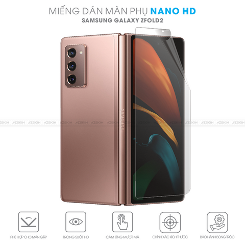 Miếng dán màn hình Nano HD trong suốt cho Z Fold 2