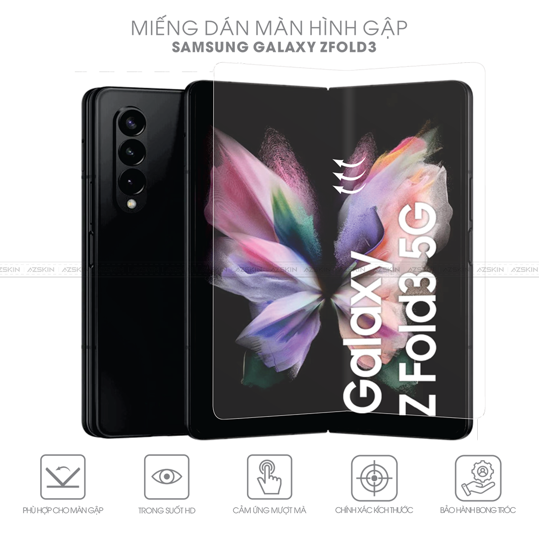 Dịch vụ dán màn hình điện thoại Samsung Galaxy Z Fold3