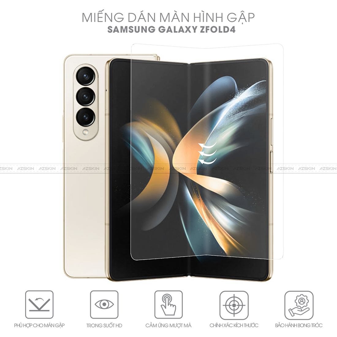 Miếng dán màn hình điện thoại Samsung Z Fold4 