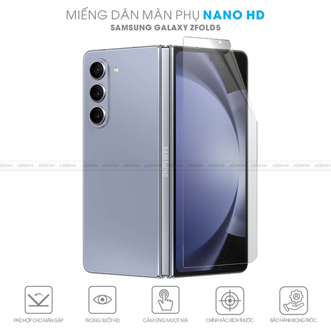 Miếng dán màn hình phụ điện thoại Samsung Galaxy Z Fold 5 Nano HD