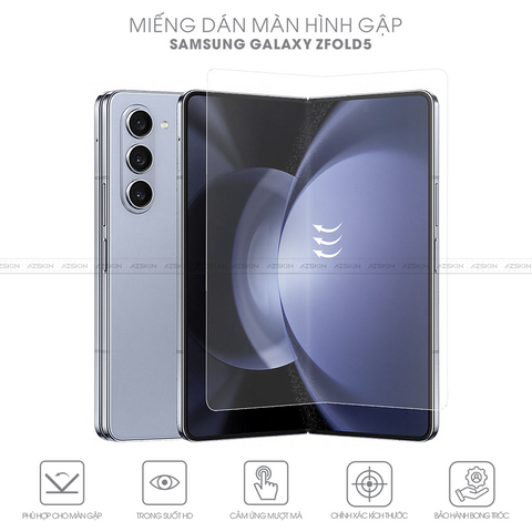 Miếng Dán Màn Hình Chống Vân Tay Samsung Galaxy Z Fold 5