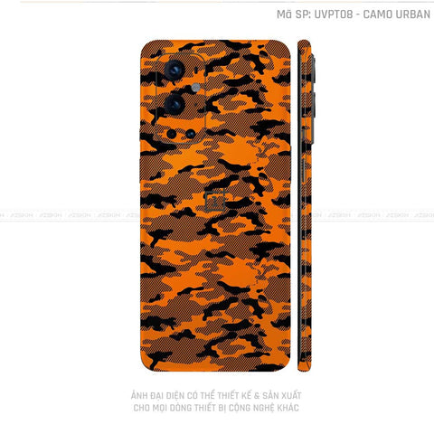 Dán Skin Oneplus 8/9 Series Vân Nổi Camo Urban Cam | UVPT08