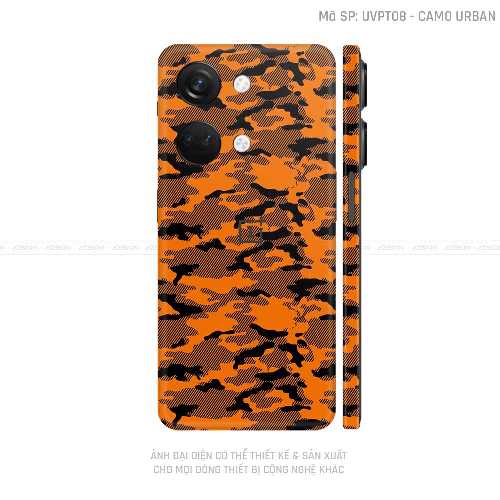 Dán Skin Oneplus Nord Series Vân Camo Urban Cam | UVPT08