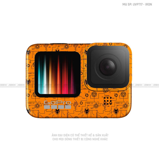Dán Skin Máy Quay Gopro Vân Nổi IRonnan | UVPT17