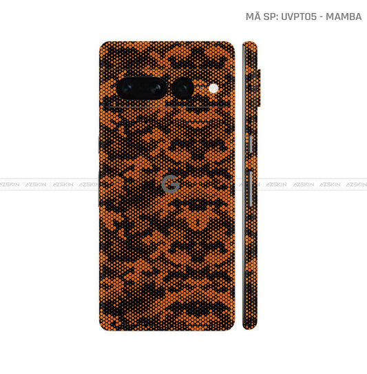 Dán Skin Google Pixel 8 Series Vân Mamba Cam | UVPT05
