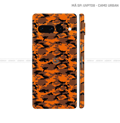 Dán Skin Google Pixel 8 Series Vân Camo Urban Cam | UVPT08