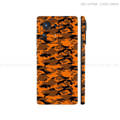 Dán Skin Điện Thoại Xiaomi Mi Mix Series Vân Nổi Camo Urban Cam | UVPT08