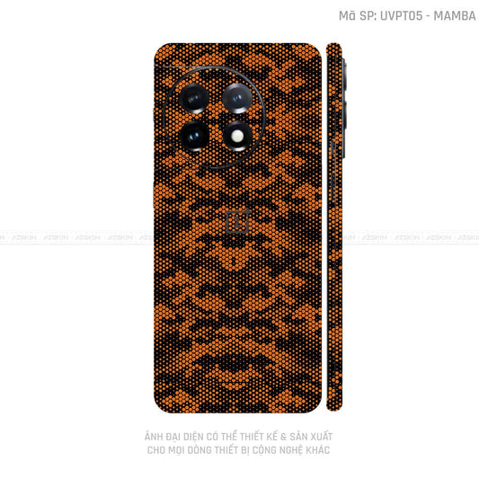 Dán Skin Oneplus 11 Series Vân Mamba Cam | UVPT05