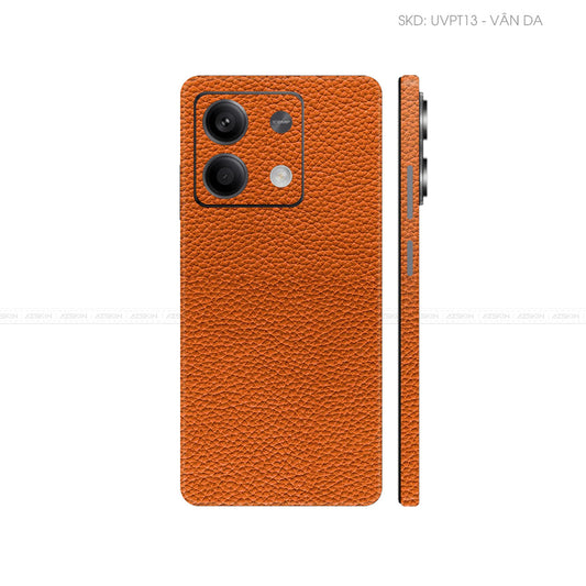 Dán Skin Điện Thoại Xiaomi Redmi 13 Series Vân Nổi Vân Da Cam | UVPT13