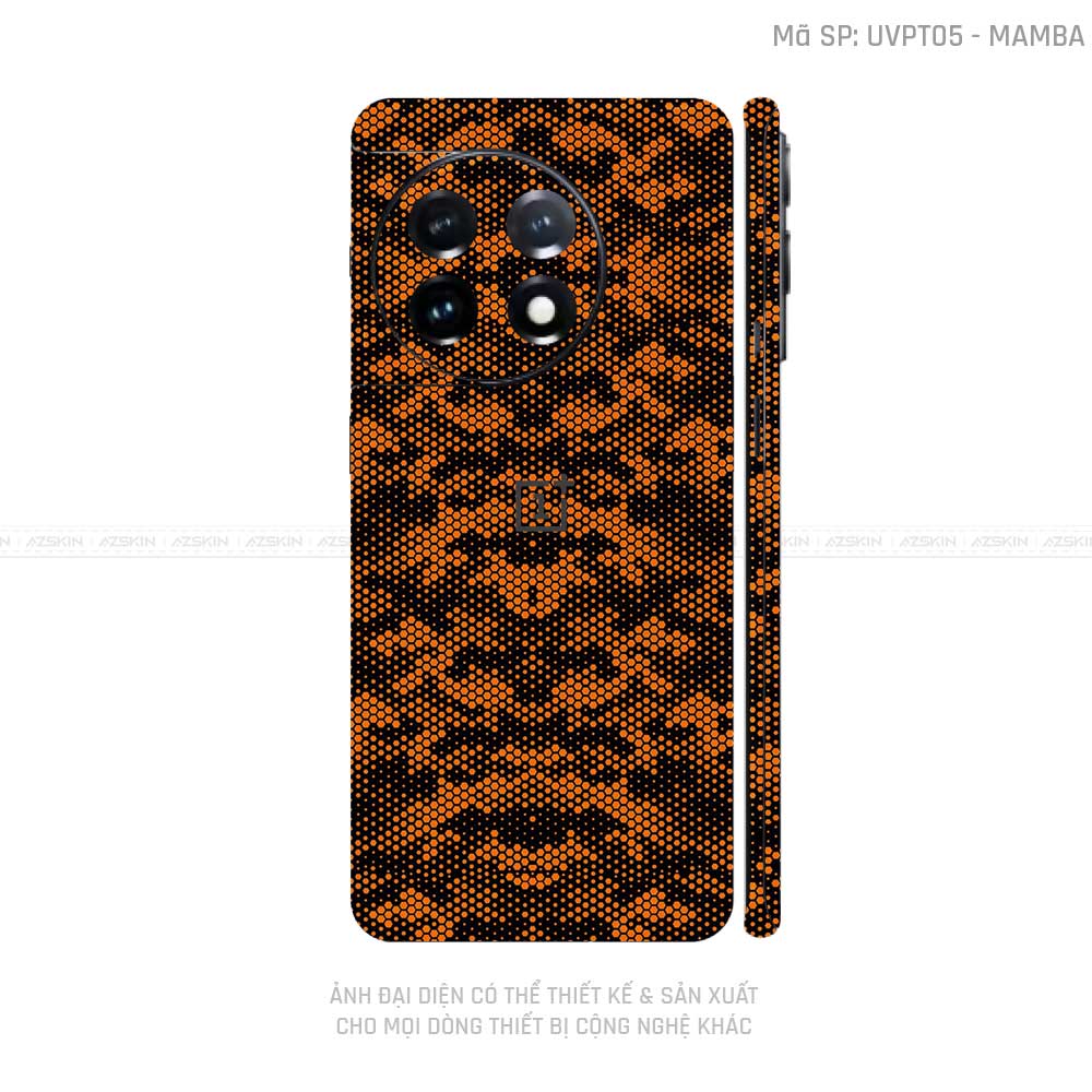 Dán Skin Oneplus Ace Series Vân Mamba Cam | UVPT05