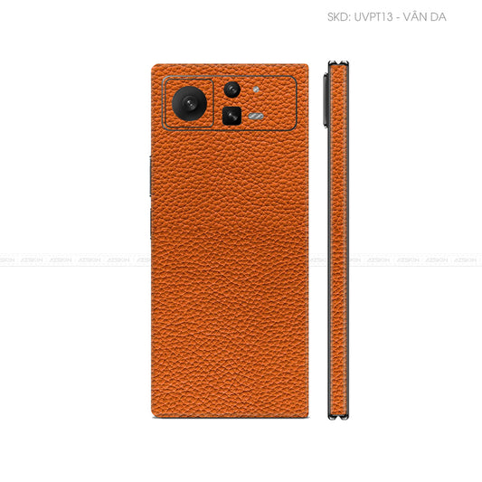 Dán Skin Điện Thoại Xiaomi Mix Fold Series Vân Nổi Vân Da Cam | UVPT13