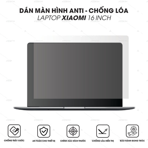 Miếng Dán Màn Hình Laptop Xiaomi 16 Inch