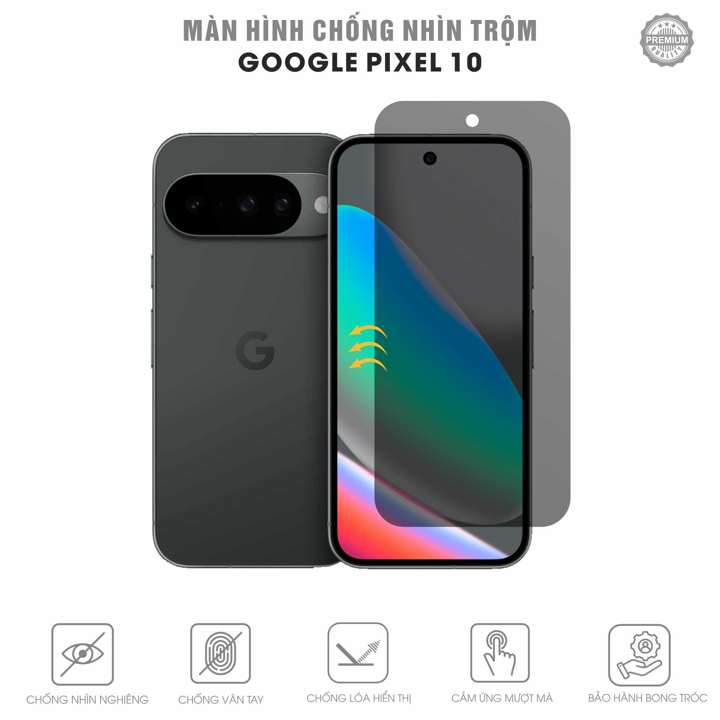 Miếng Dán Chống Nhìn Trộm Google Pixel 10