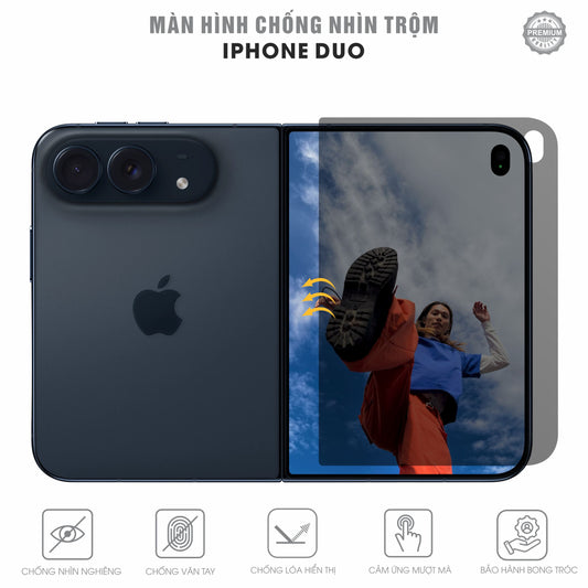 Dán Chống Nhìn Trộm Iphone Ultra Full Màn Hình Ngoài