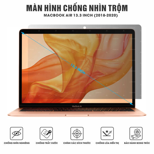 Miếng Dán Chống Nhìn Trộm Macbook Air 2018-2020
