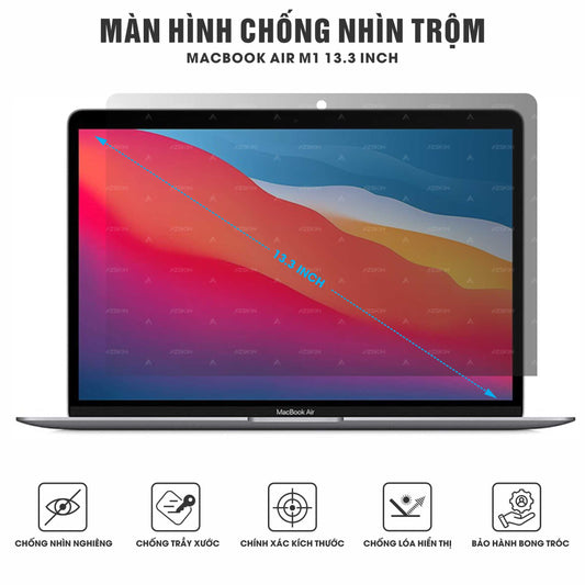 Miếng Dán Chống Nhìn Trộm Macbook Air M1