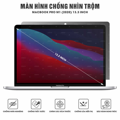 Miếng Dán Chống Nhìn Trộm Macbook Pro M1 2020 13.3 inch