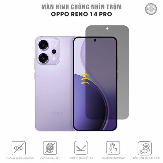 Miếng Dán Chống Nhìn Trộm Oppo Reno14 Pro 