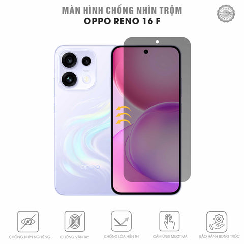 Miếng Dán Chống Nhìn Trộm Oppo Reno16 F
