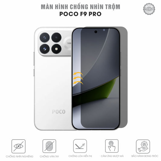 Miếng Dán Chống Nhìn Trộm Poco F9 Pro