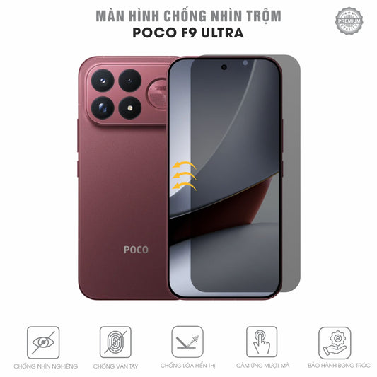 Miếng Dán Chống Nhìn Trộm Poco F9 Ultra