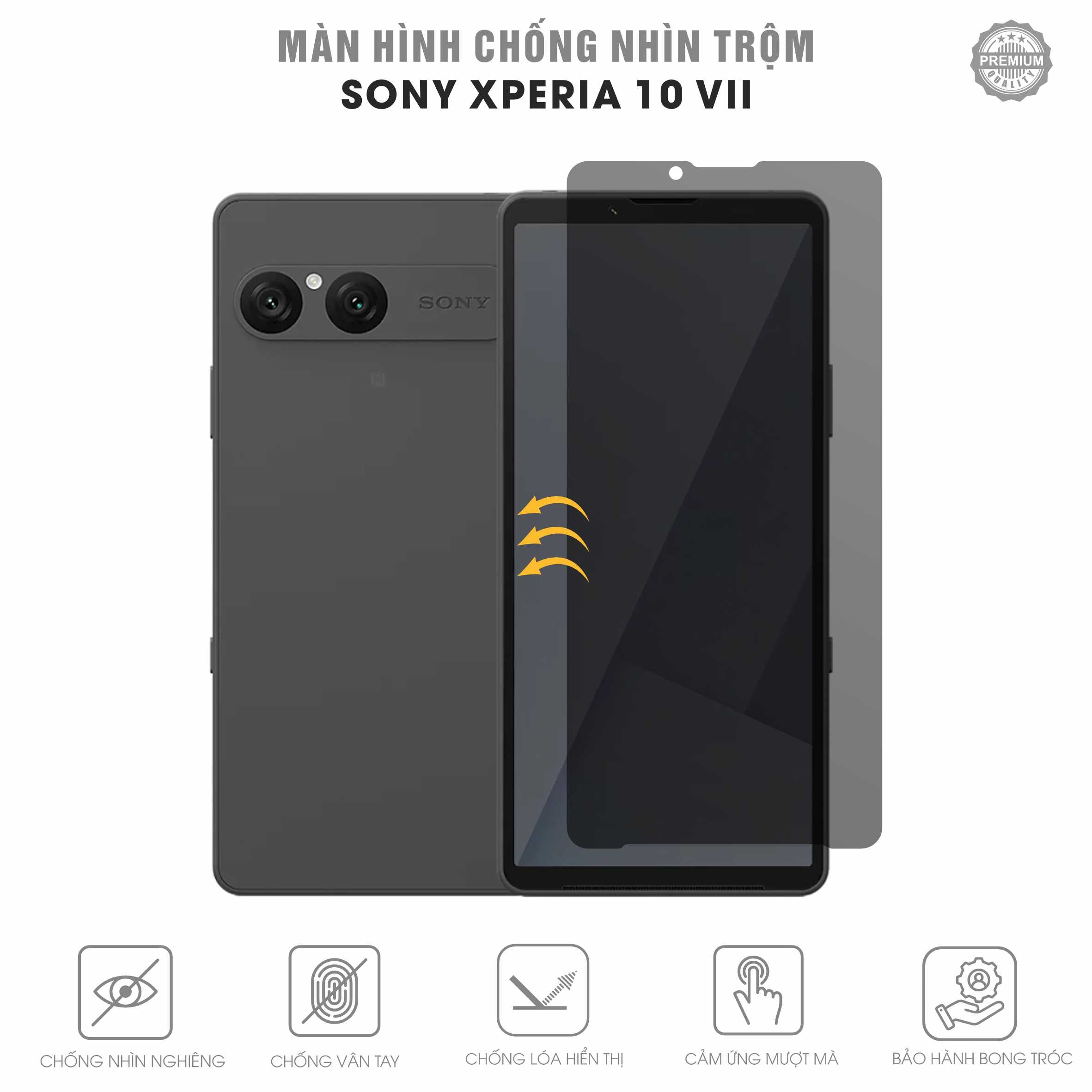 Miếng Dán Chống Nhìn Trộm Sony Xperia 10 VII