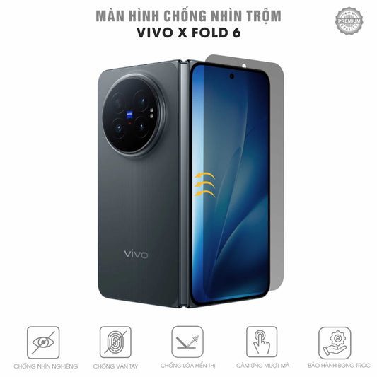 Miếng Dán Màn Hình Ngoài Chống Nhìn Trộm Vivo X Fold 6