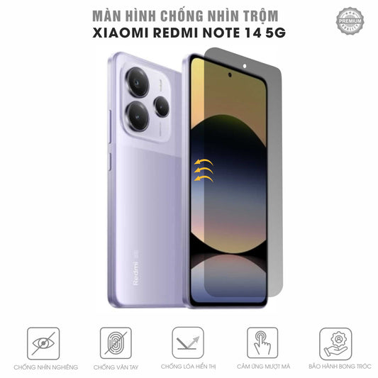 Miếng Dán Chống Nhìn Trộm Redmi Note 14 5G