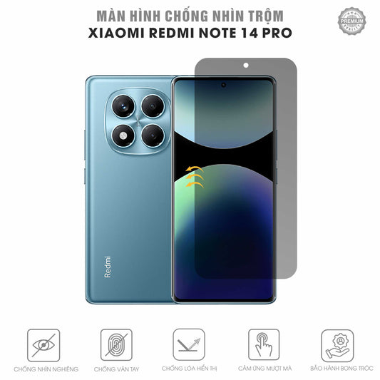Miếng Dán Chống Nhìn Trộm Redmi Note 14 Pro