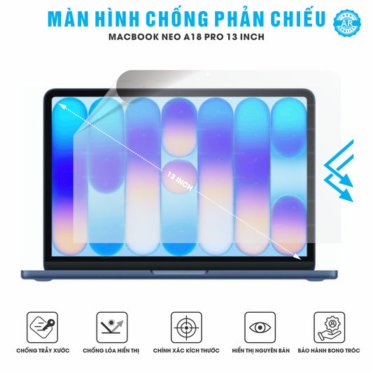 Miếng Dán Màn Hình Macbook Neo Chống Phản Chiếu AR