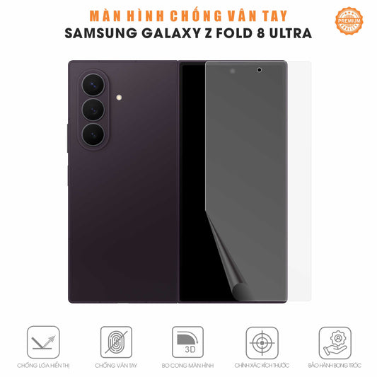 Miếng Dán Màn Hình Ngoài Chống Vân Tay Samsung Galaxy Z Fold 8 Ultra