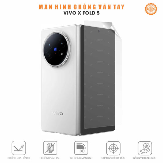 Miếng Dán Màn Hình Ngoài Chống Vân Tay Chống Chói Vivo X Fold 5