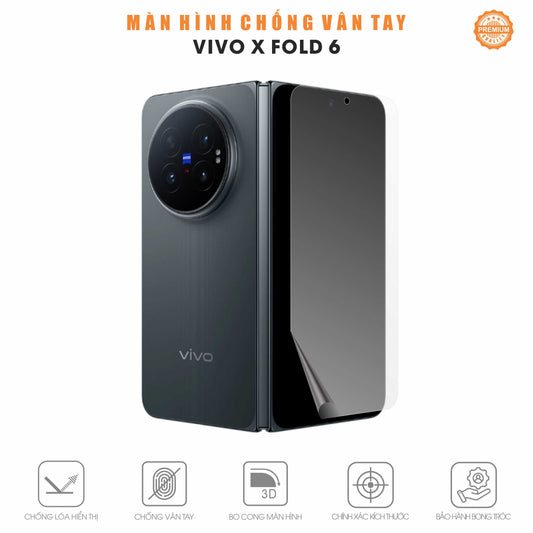 Miếng Dán Màn Hình Ngoài Chống Vân Tay Chống Chói Vivo X Fold 6