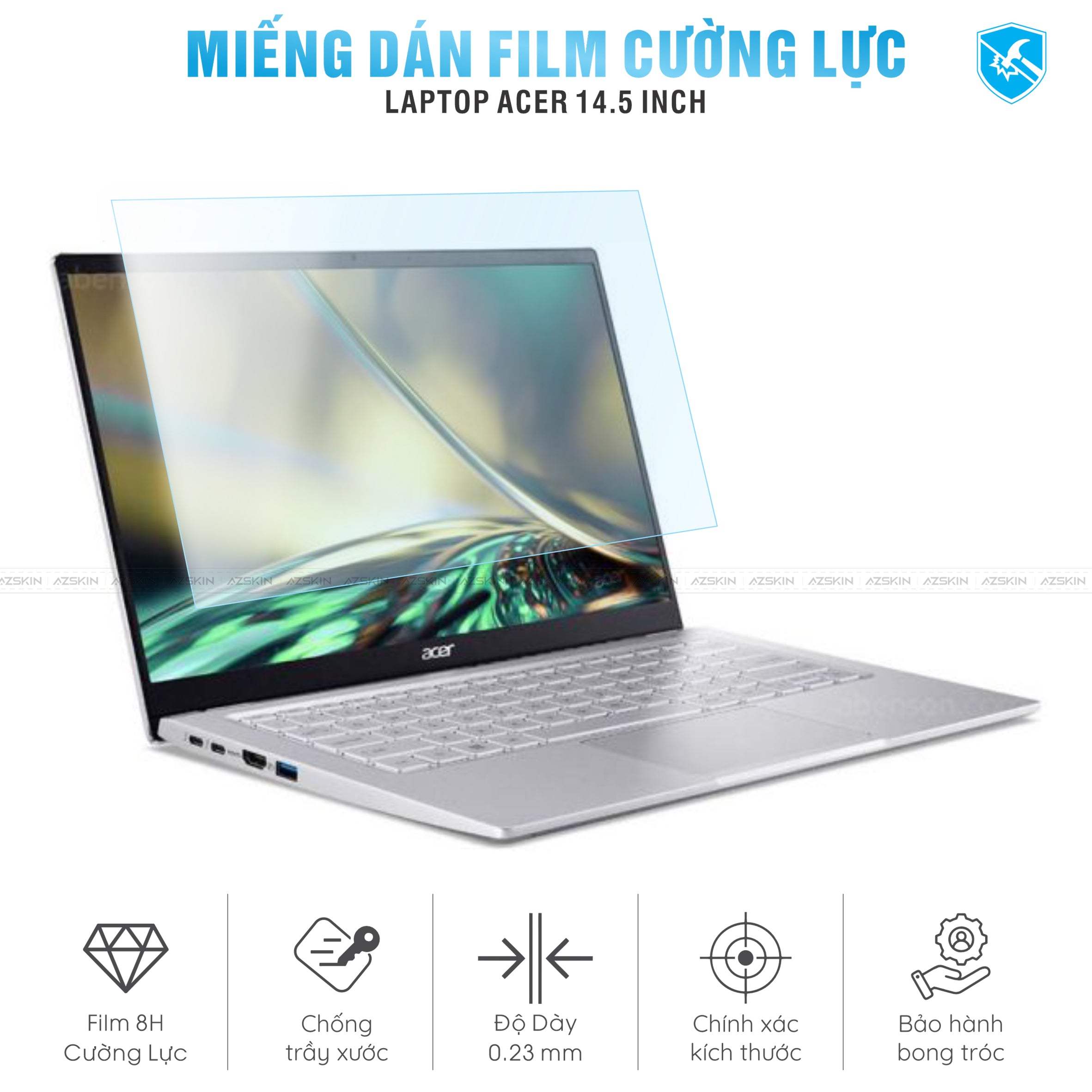 Miếng Dán Film Cường Lực Laptop Acer 14.5 inch