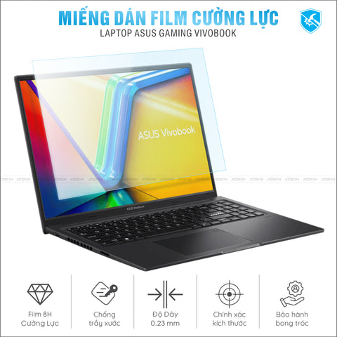 Miếng Dán Film Cường Lực Laptop Asus Vivobook