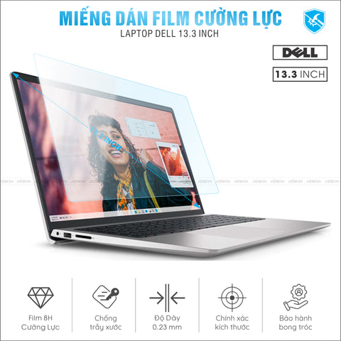 Miếng Dán Film Cường Lực Laptop Dell 13.3 inch