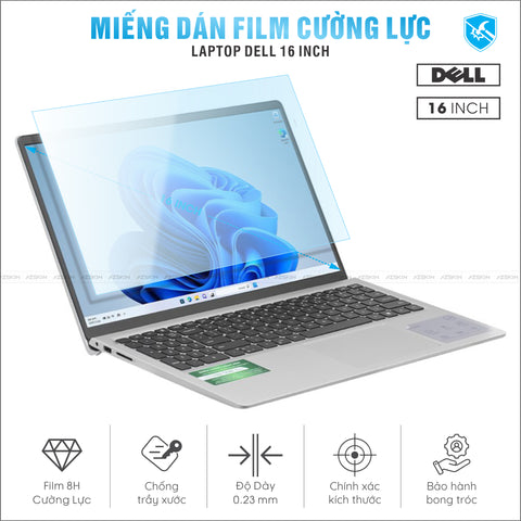 Miếng Dán Film Cường Lực Laptop Dell 16 inch