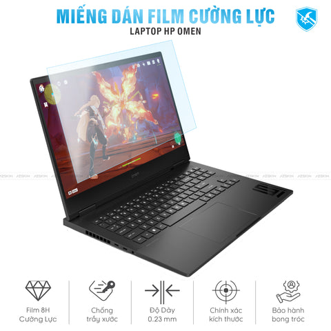 Miếng Dán Film Cường Lực Laptop HP Omen