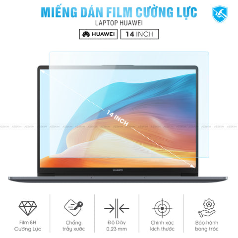 Miếng Dán Film Cường Lực Laptop Huawei 14 inch
