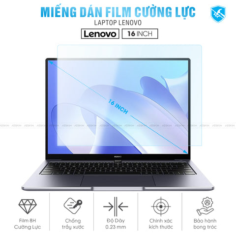 Miếng Dán Film Cường Lực Laptop Lenovo 16 inch