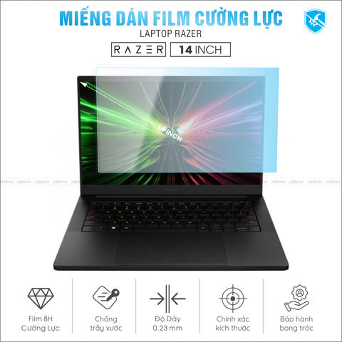 Miếng Dán Film Cường Lực Laptop Razer 14 inch