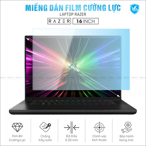 Miếng Dán Film Cường Lực Laptop Razer 16 inch