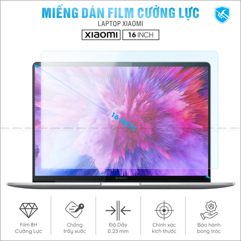 Miếng Dán Film Cường Lực Laptop Xiaomi 16 inch